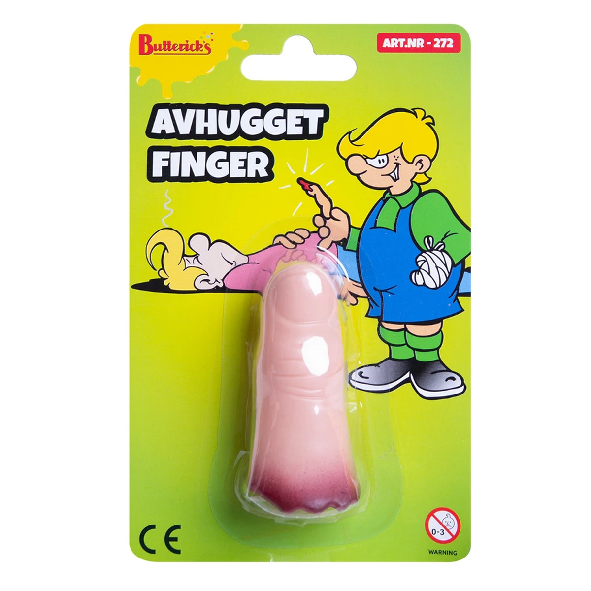 Avhugget finger