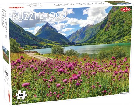 Pussel Bergsheimsvatnet 1000 bitar