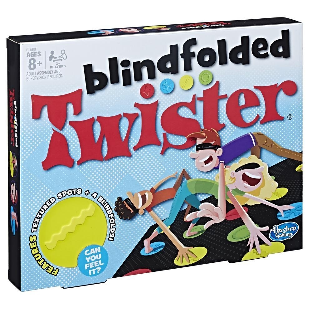 Twister blindfolded