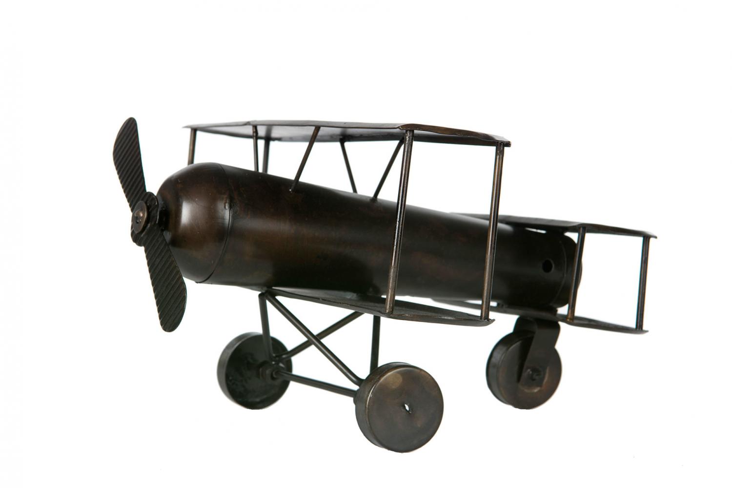 Flygplan antik brun