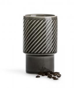 Coffee & More Lattemugg grå