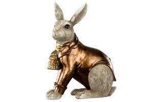 Kanin klädd brons