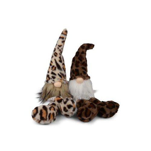 Tomte leopard med dinglande ben