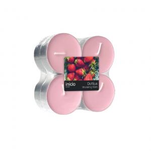 Doftvärmeljus strawberry 8-pack