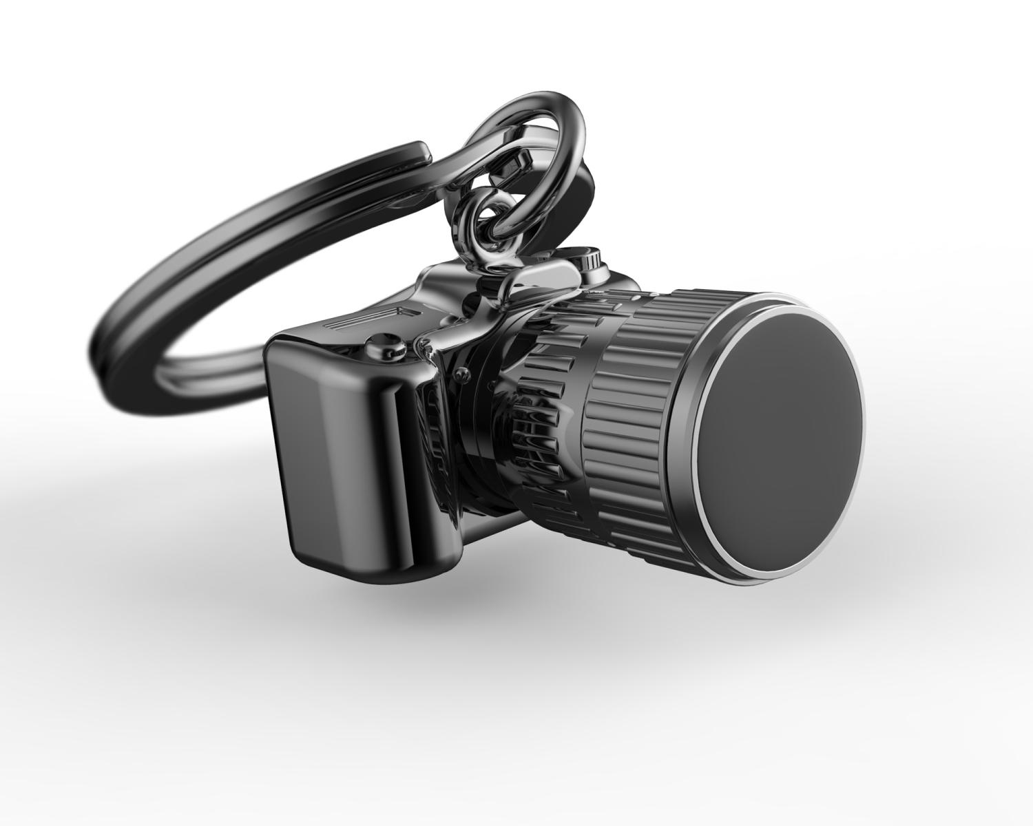 Nyckelring/Berlock - kamera