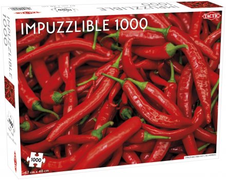 Pussel chili 1000-bitars