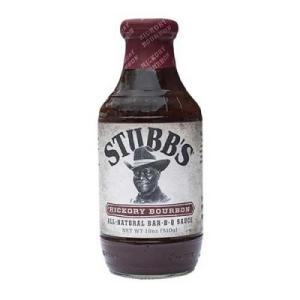 Stubbs bbq-sås hickory/bourbon