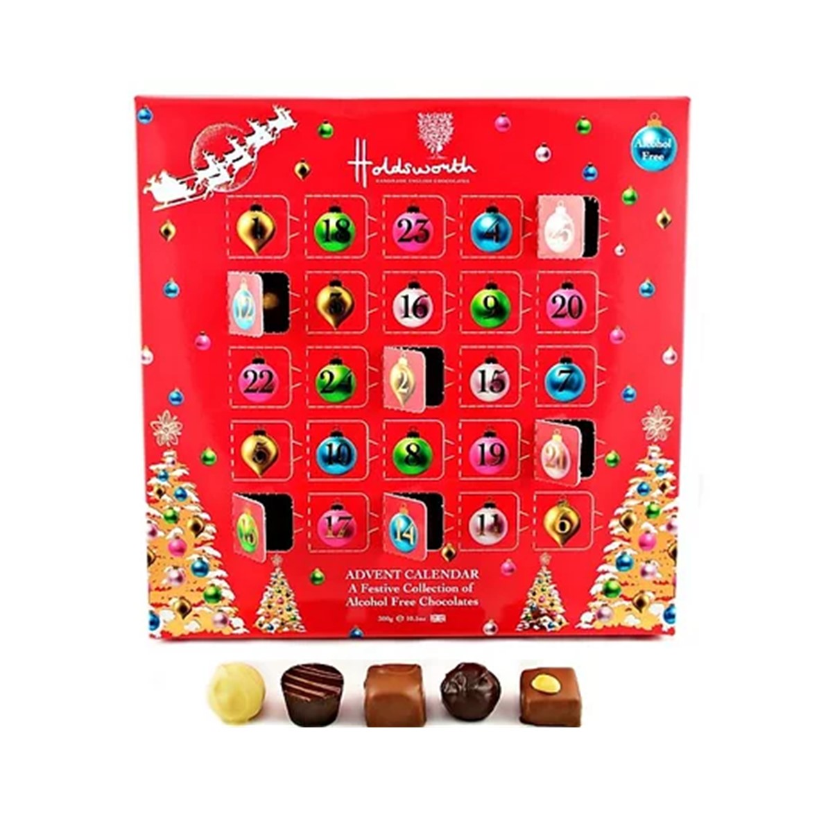 Holdsworth lyxkalender med choklad 2022