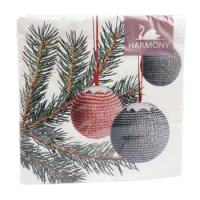 Servetter knitted christmas balls