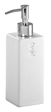 Cult design kub tvålpump vit