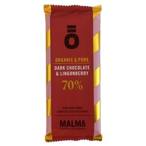 Malmö Chokladfabrik Ö-serien Lingon 70%