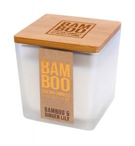 Doftljus litet bamboo - bamboo och ingefära