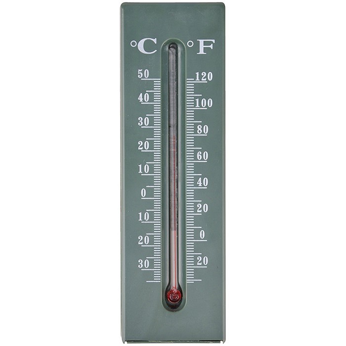 Termometer med nyckelskåp