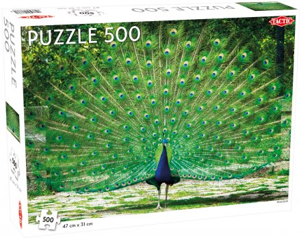 Pussel peacock 500 bitar