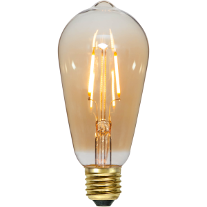 Led-lampa E27 - plain amber
