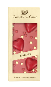 Comptoir du Cacao Ruby med hjärtan