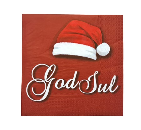Servett luva god jul
