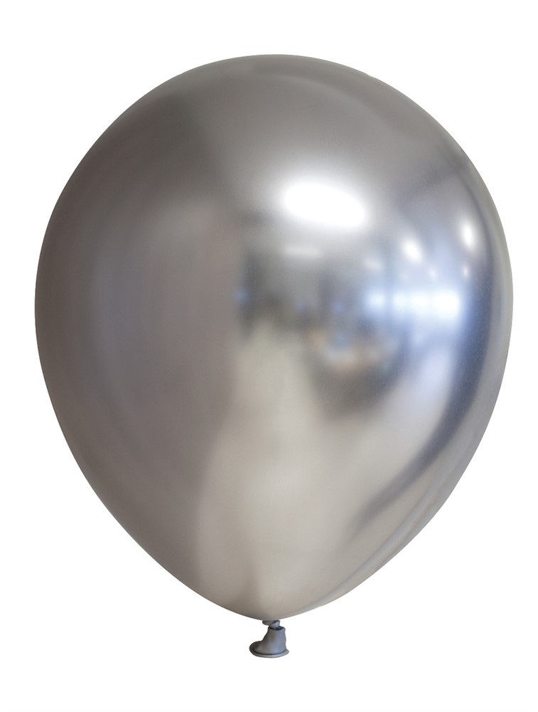 Ballonger spegelsilver 6-pack