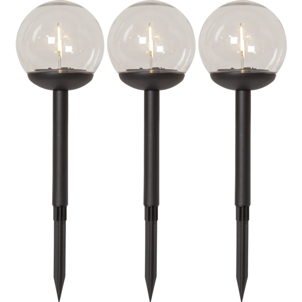 Solcellspollare 3-pack