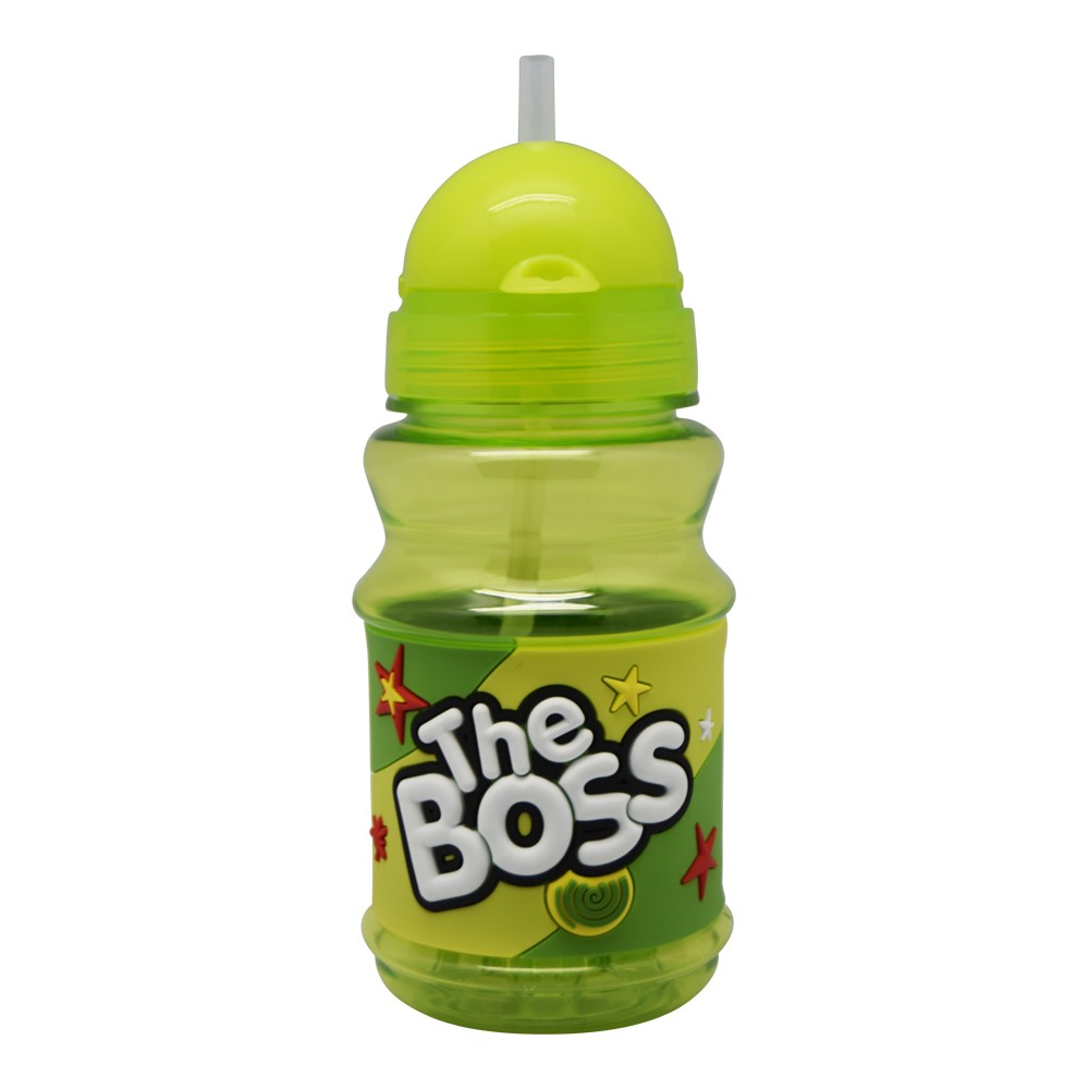 Flaska med text - the boss