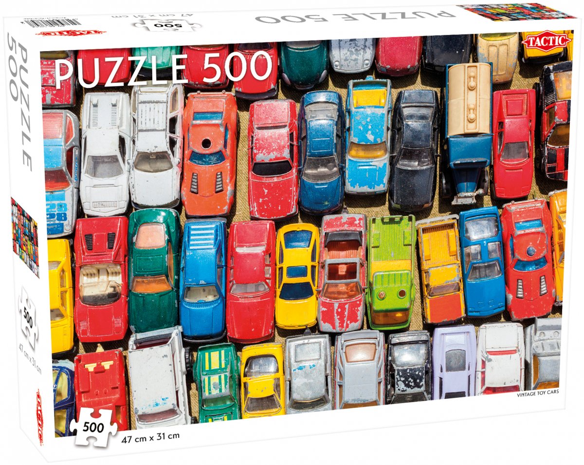Pussel vintage toy cars 500 bitar