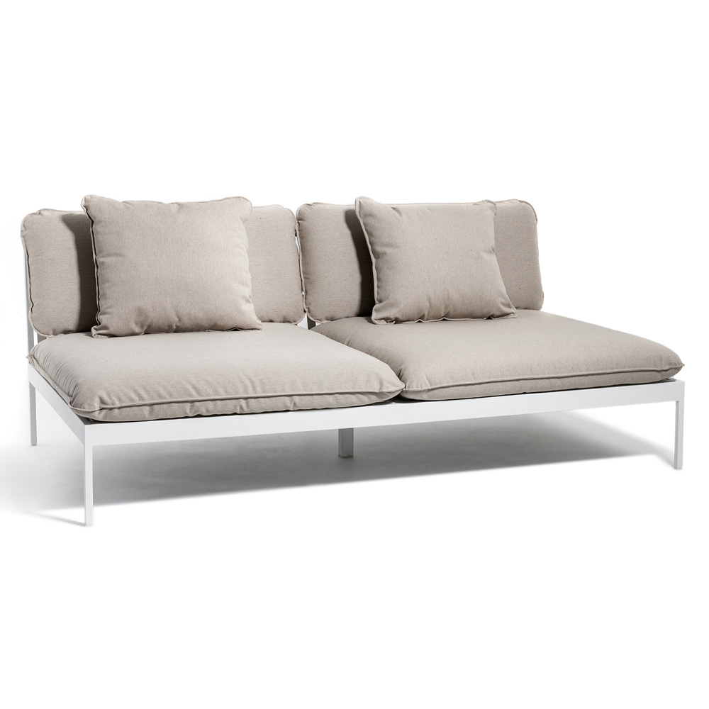 Skargaarden Bönan Lounge Sofa (Produkt: Mörkgrå ram, mörkgrå Sling dyna)
