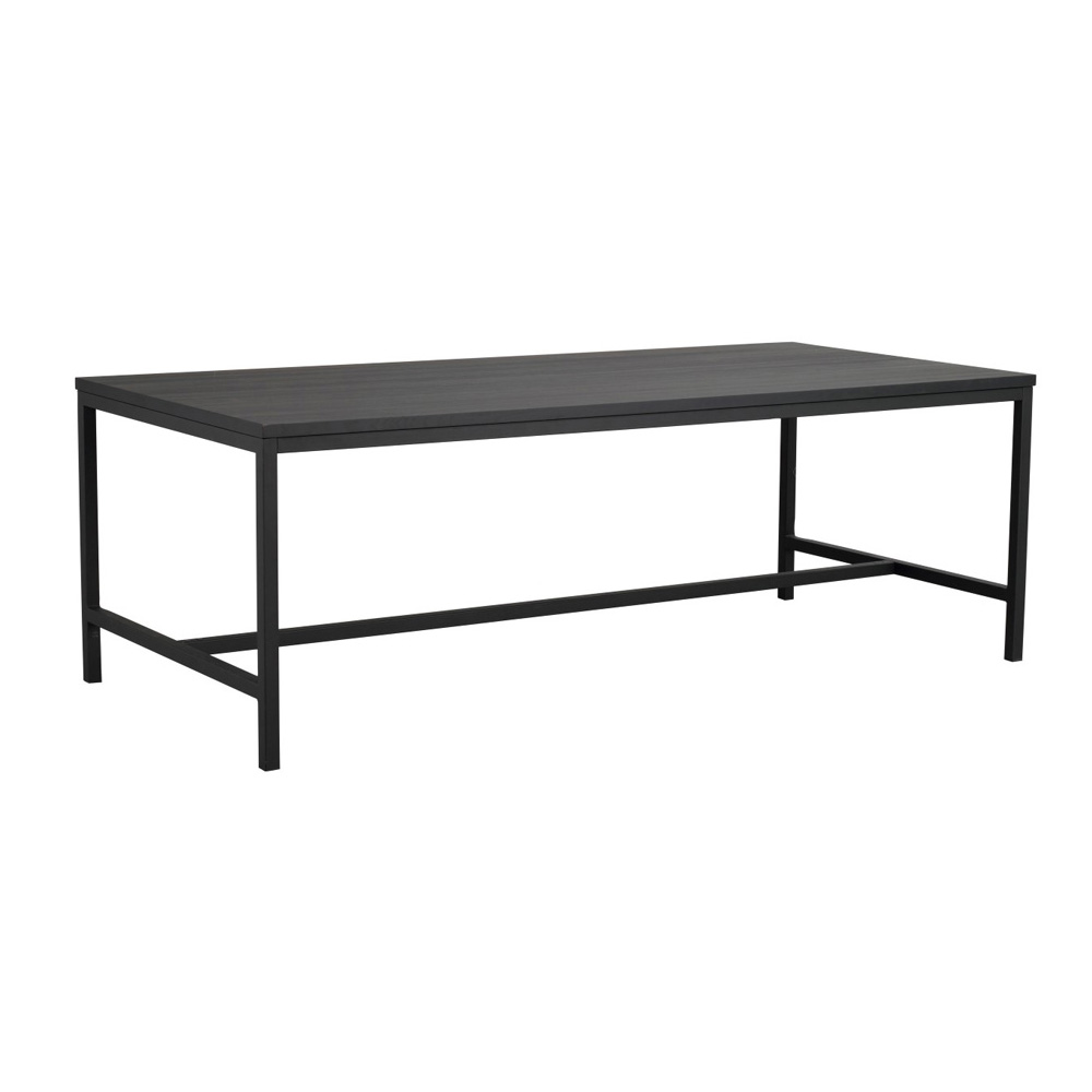 Rowico Everett matbord 180x100cm svart ask/svart