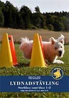 Regler Lydnadstävling startklass samt klass 1 till 2
