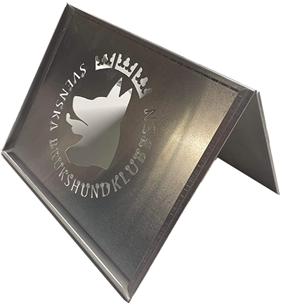 Rallylydnad - skylthållare A4