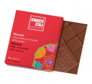 Milk Chocolate Masala (ekologisk, ES-ECO-001-CM...