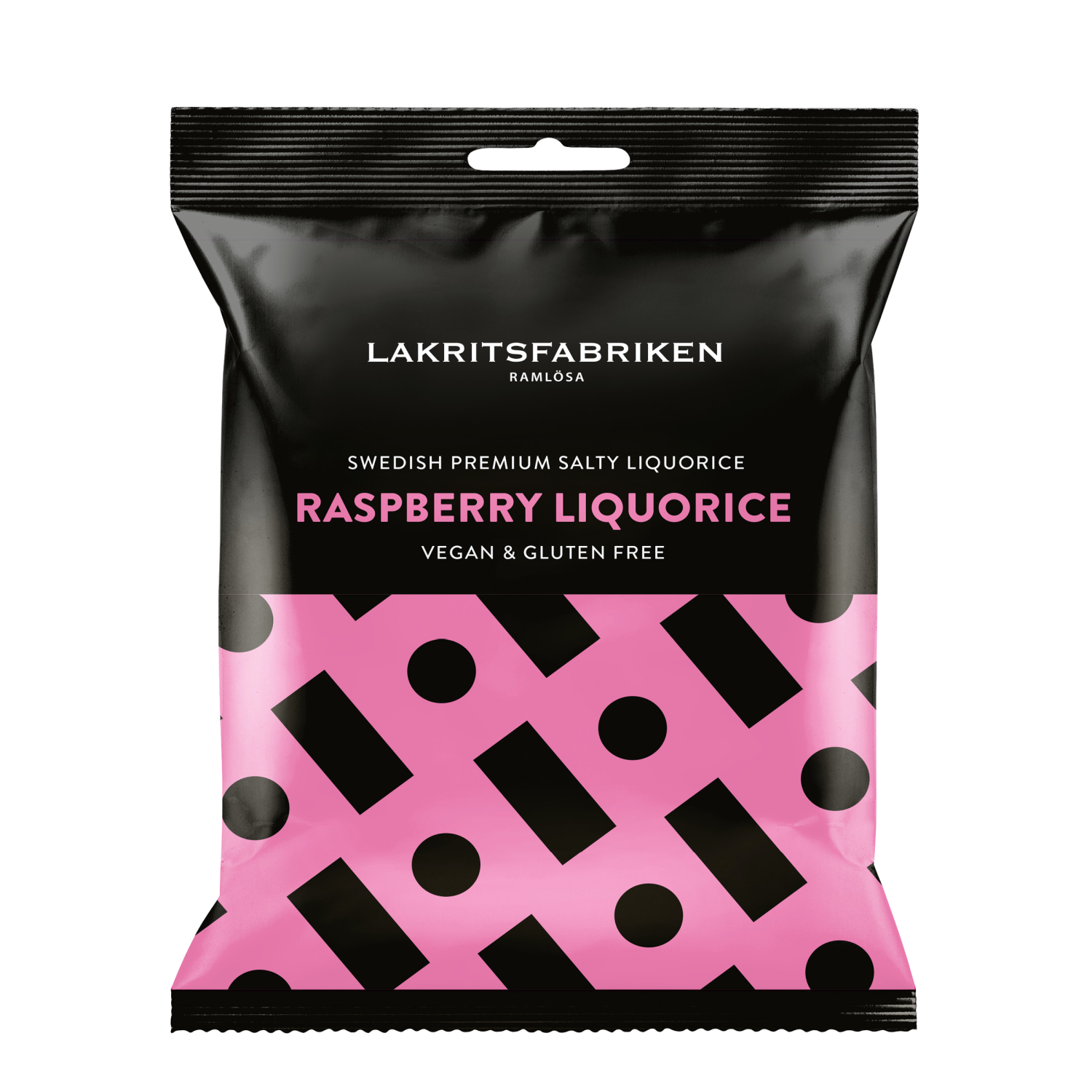 Premium Liquorice Salty Raspberry, 100g