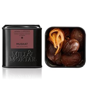 MM Muskotnöt & -blomma, hel, eko DK-ÖKO-100, 45 g