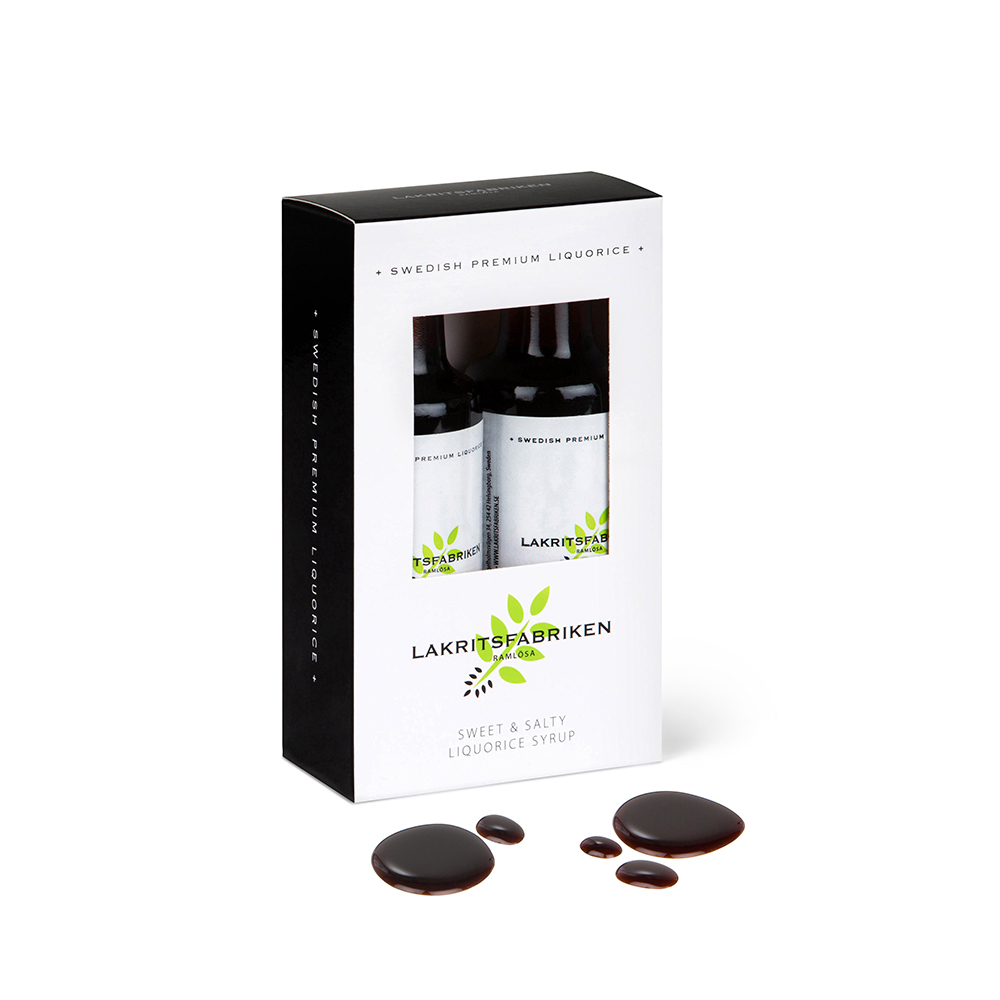 Liquorice Syrup Sweet & Salty Gift Pack, 200 ml