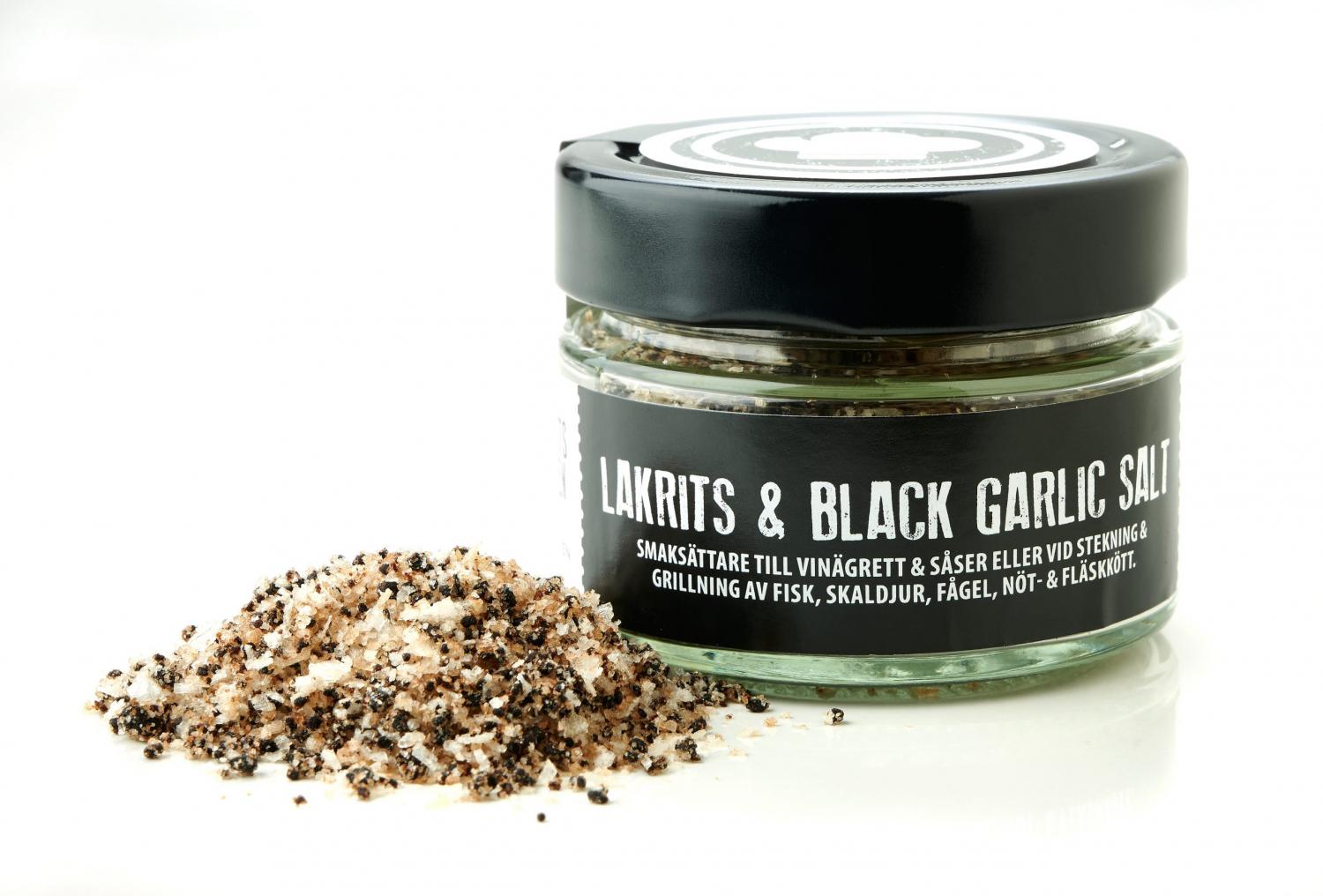 Lakritskocken Lakrits & Black Garlic Salt, 75g