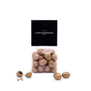  Liquorice with caramel chocolate, Gold, 200g