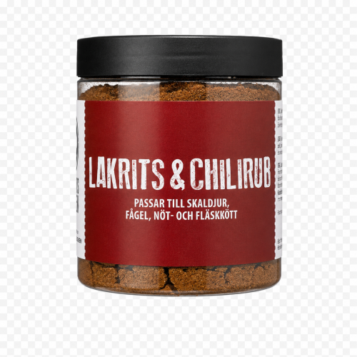 Lakritskocken Lakrits & Chilirub, 100g
