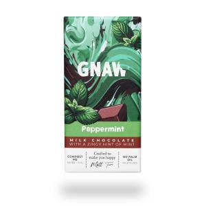 GNAW Peppermint Milk Chocolate Bar 80g