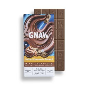 GNAW Salted Caramel & Peanut Bar 80g