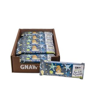 Whole box, Vegan Oatmi!lk Caramel and Seasalt Bar 25x35g