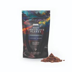 GNAW Dark Hot Chocolate Flakes 250g