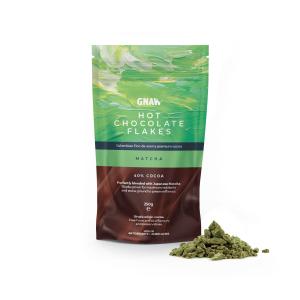 GNAW Matcha Hot Chocolate Flakes 250g