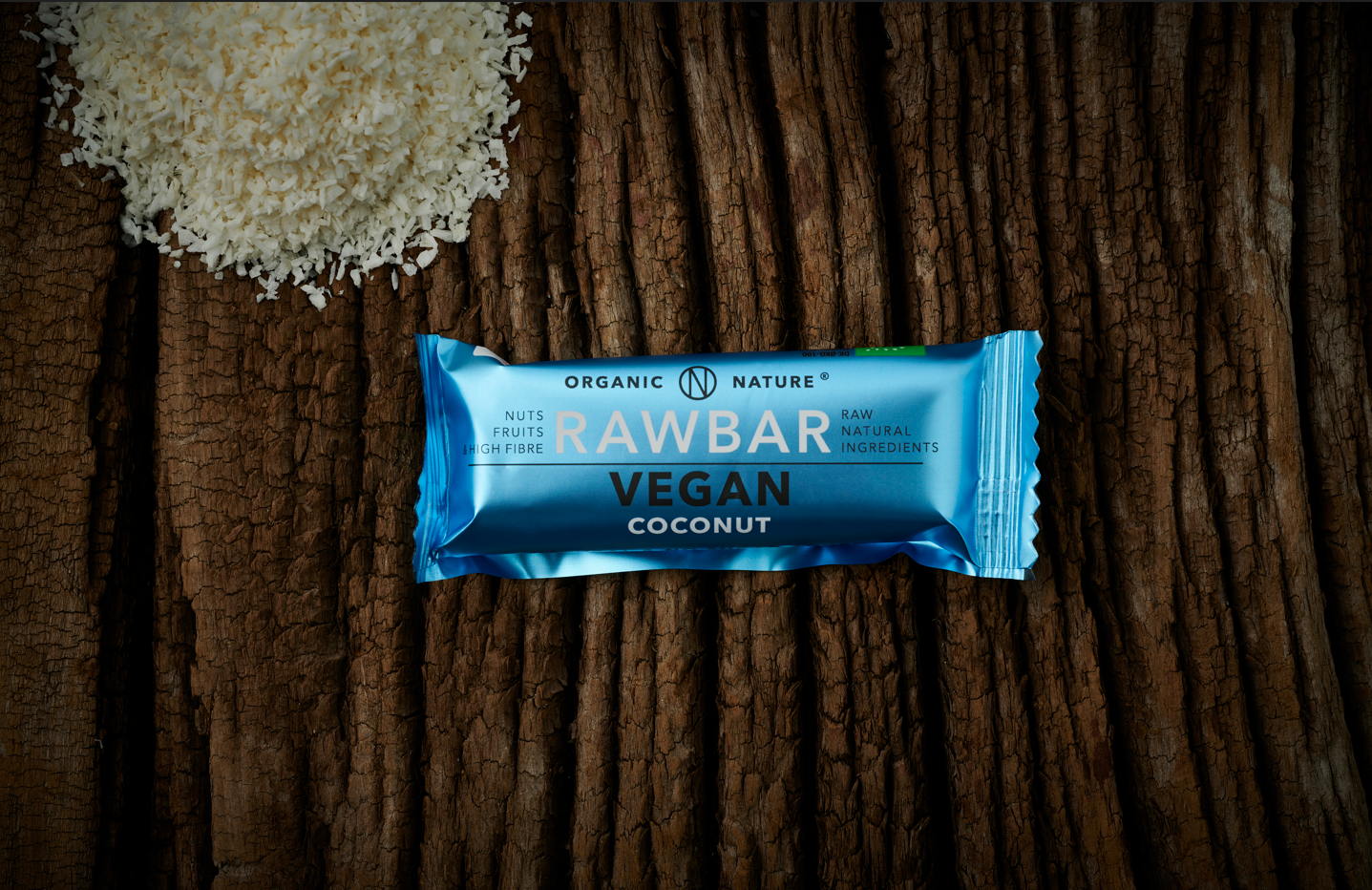 Organic Nature Rawbar Coconut, 40gr 