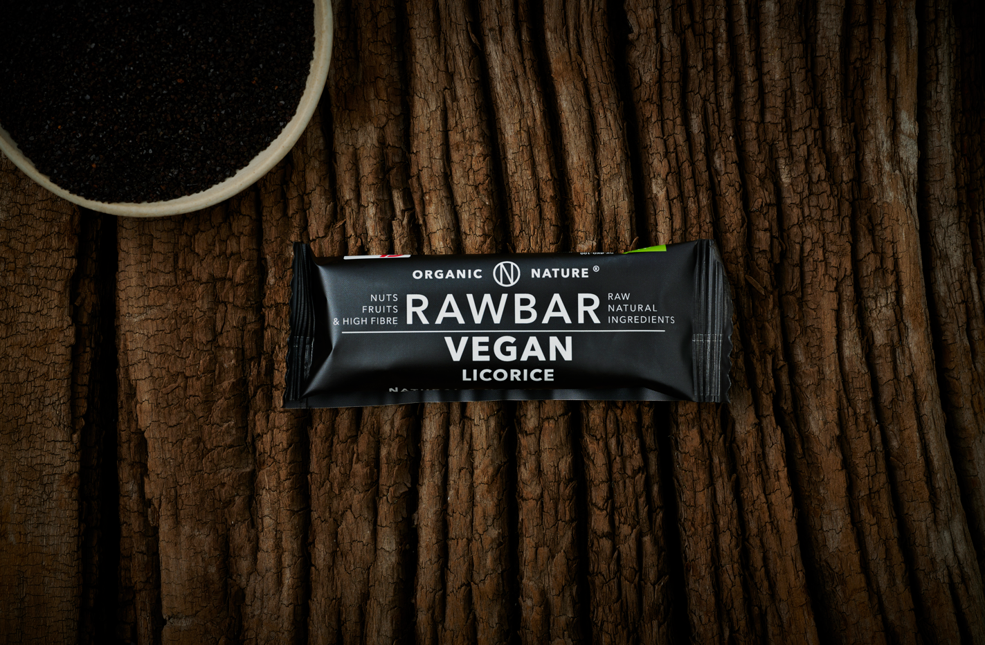 Organic Nature Rawbar Licorice, 40gr 