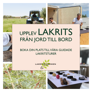 Lakritstour 25 Juni kl 10.00-13.00