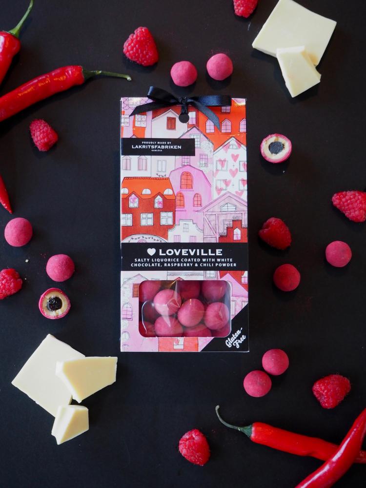 Loveville - Liquorice, White chocolate, raspber...