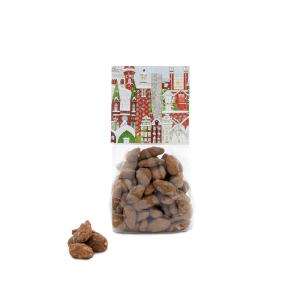 Lakritsfabrikens brända mandlar med lakritspulver, 150 g