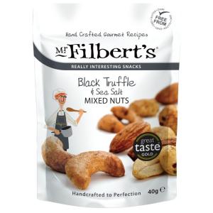 Italian Black Truffle & Sea Salt Mixed Nuts 40g Filberts