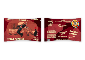 ÖCHIPS Rött Vin - Tryffel, Parmesan 50g