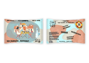 ÖCHIPS Vitt vin - Oliv, Ramslök, Havssalt 100g