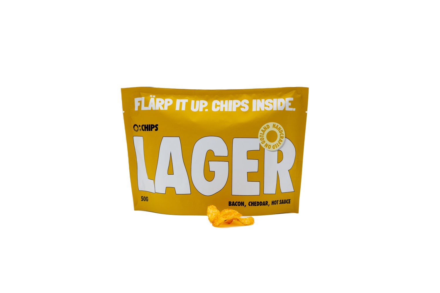 Handcrafted Chips - Lager 50g